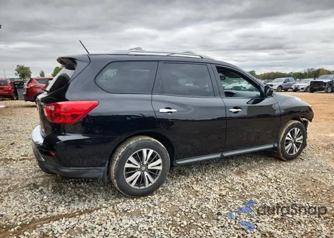 2017 Nissan Pathfinder S z USA, uszkodzony, nr VIN 5N1DR2MN0HC910620